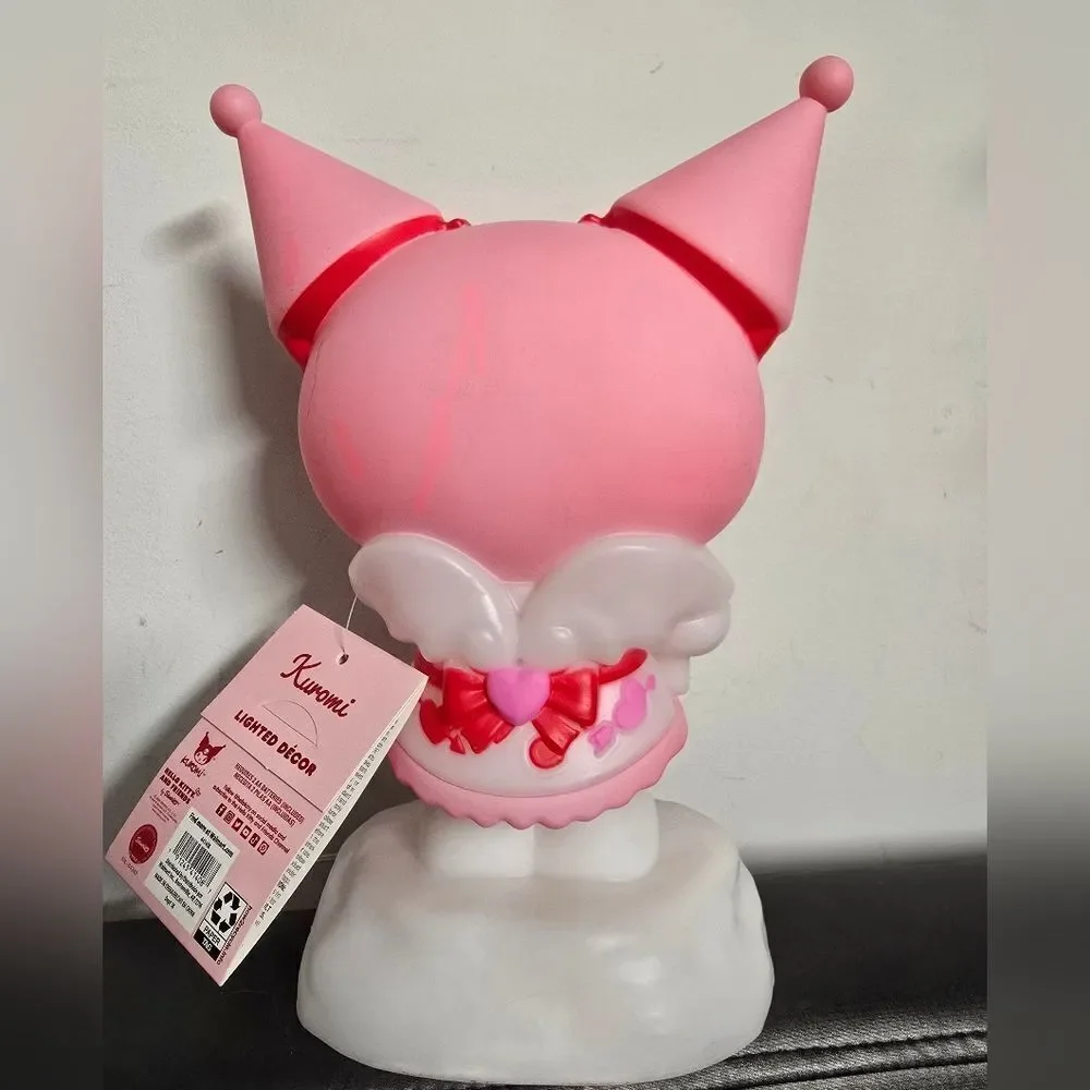 Valentines Day Blow Mold Decor Kuromi with Valentines Day, 12 in, by Sanrio